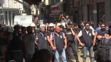 Taksim'de İzinsiz Gösteri