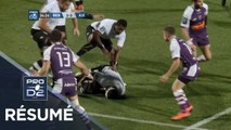 PRO D2 - Résumé Bourg-en-Bresse-Provence Rugby: 18-16 - J3 - Saison 2018/2019