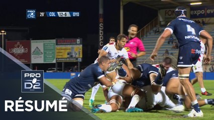 PRO D2 - Résumé Colomiers-Oyonnax: 18-19 - J3 - Saison 2018/2019
