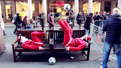 AMAZING SANTA CLAUS SKILL NUTMEG - Diginho prende il tunnel è Zapinho si tocca la barba!!!!