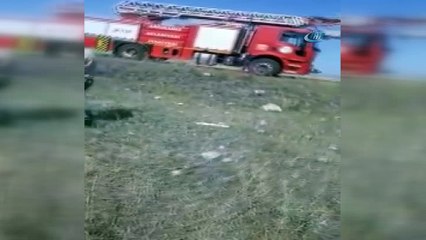 Sarıkamış’ta tel örgüye şıkışan Puhu kuşu kurtarıldı