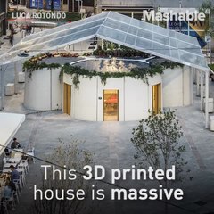 3D printed house