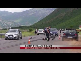 Tải video: Gushti përgjaku rrugët, 22 viktima dhe 180 aksidente vetëm në një muaj - News, Lajme - Vizion Plus