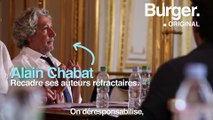 Alain Chabat parodie Macron et Benalla pour le Burger Quiz
