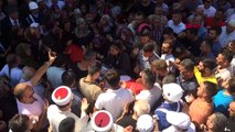 Zonguldak Şehit Jandarma Uzman Onbaşı Recep Turan'ın Cenazesi Helallik İçin Baba Evinde
