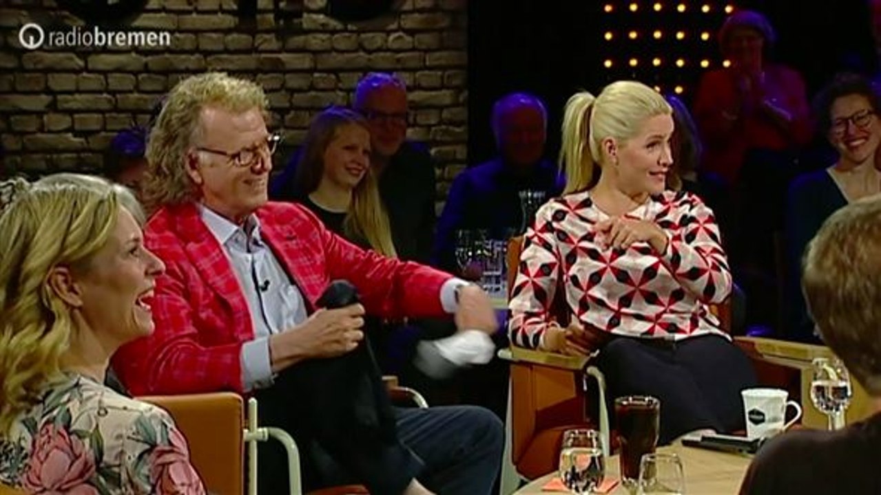 Fashion-fauxpas bei '3nach9': andré rieu ist voll von den socken