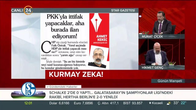 PKK'yla ittifak yapacaklar, aha buradan ilan ediyorum!
