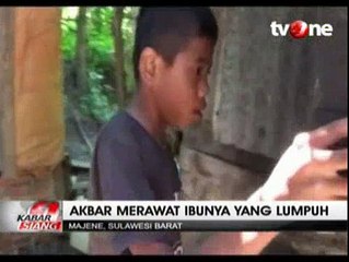 Demi Rawat Sang Ibu, Bocah 13 Tahun Berhenti Sekolah