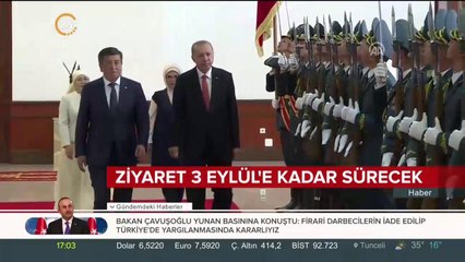 Ziyaret 3 Eylül'e kadar sürecek