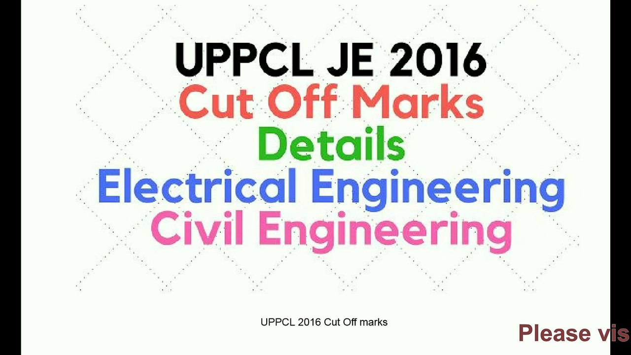 UPPCL 2016 Cut Off Marks