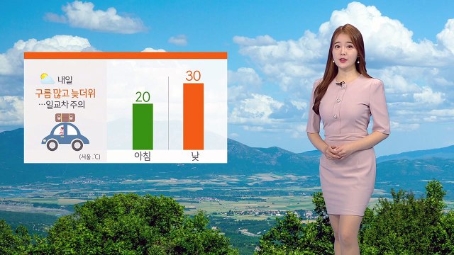 [날씨] 구름 많고 큰 일교차...제주도 벼락·돌풍 비 / YTN