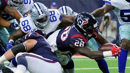 Alfred Blue follows his blocks for goal-line TD | True View