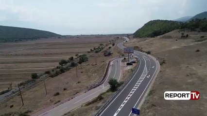 Report TV - Inaugurohet aksi Lin-Pogradec, Gjiknuri: Ky do jetë standardi i qeverisë sonë për rrugët