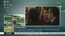 Culmina en Costa Rica la gira latinoamericana del presidente español