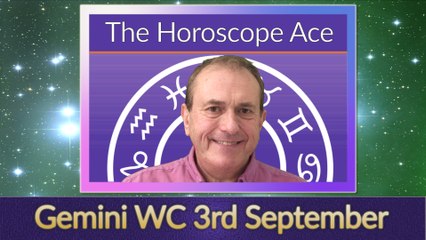 Gemini Weekly Horoscope from 3rd September - 10th September