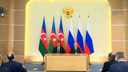 Télécharger la video: Azerbaycan Cumhurbaşkanı Aliyev, Rusya Devlet Başkanı Putin ile Soçi'de Görüştü- Azerbaycan...