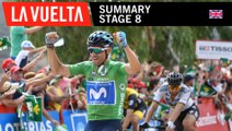Summary - Stage 8 - La Vuelta 2018