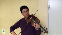 Artista Callejero: Sebastian Mariman violinista desde Santiago de Chile #EnVivo