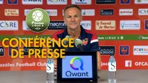 Conférence de presse Gazélec FC Ajaccio - Red Star  FC (2-1) : Albert CARTIER (GFCA) - Régis BROUARD (RED) - 2018/2019