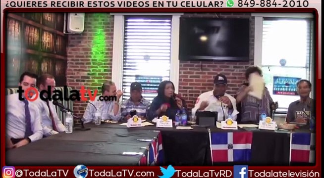 Consuelo Despradel y Jose Laluz casi se matan en cabina- El Sol de la mañana-video