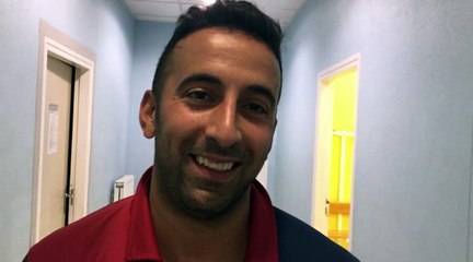 Coupe de France - Nabil DAKHLI réagit après la qualification de l'O SAINT-QUENTIN contre l'As CHANDIEU-HEYRIEUX