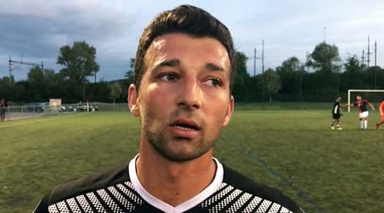Coupe de France - Florent DELIN réagit après l'élimination de l'As CHANDIEU-HEYRIEUX à l'O SAINT-QUENTIN