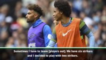 Guardiola explains Sane squad omission