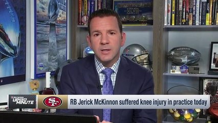 Rapoport: Jerick McKinnon suffered apparent knee injury in practice