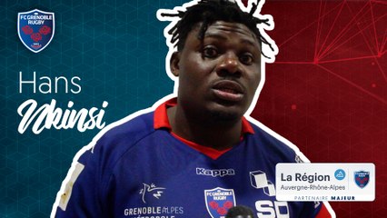 La réaction d'Hans Nkinsi après le match contre Toulouse