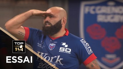 TOP 14 - Essai Mike TADJER (FCG) - Grenoble - Toulouse - J2 - Saison 2018/2019