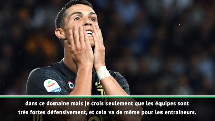 3e j. - Allegri continue de défendre Ronaldo