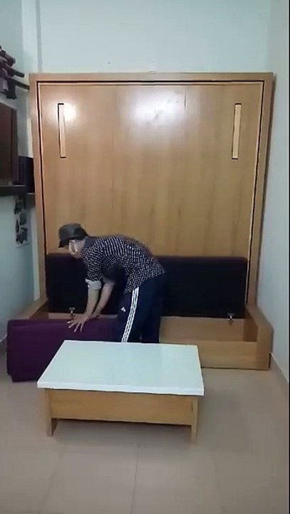 Corner house with sofa bed-góc nhà có giường gấp sofa