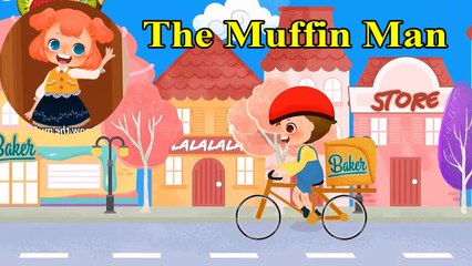 The Muffin Man | Nursery Rhymes & Kids Songs | Bunny TV