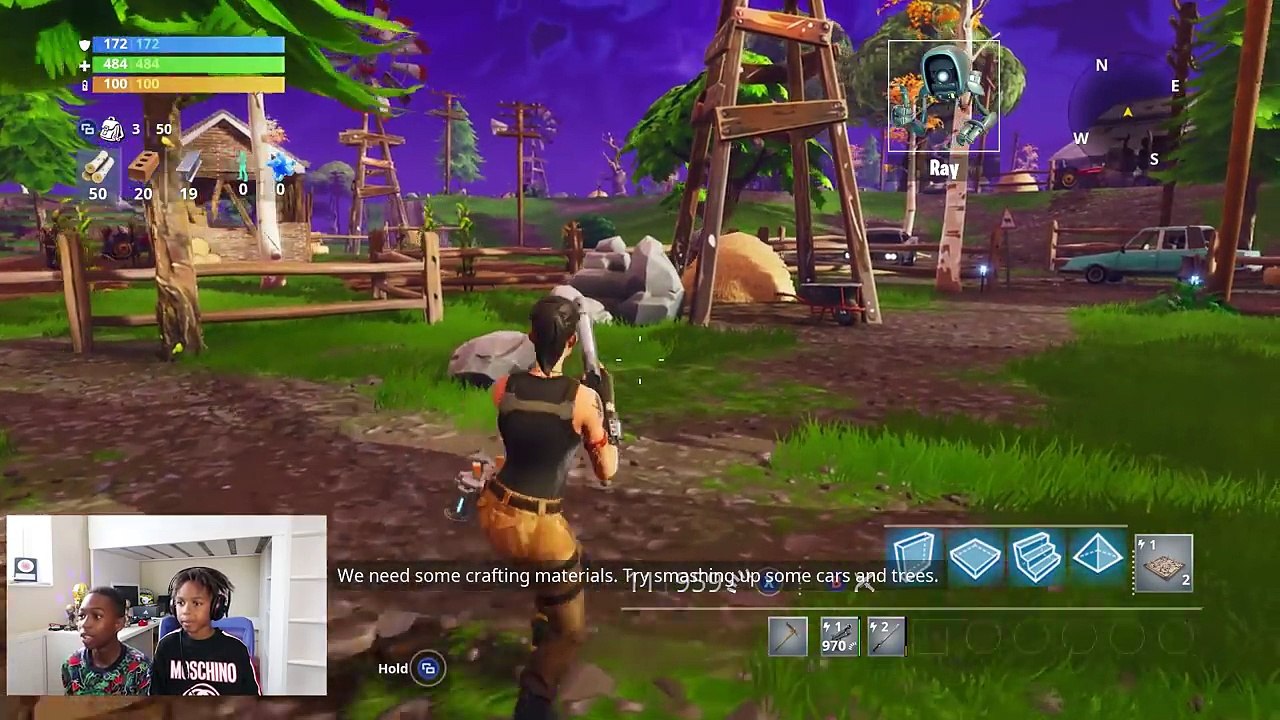Noob plays Fortnite Save the World! (PAINFUL TO WATCH)