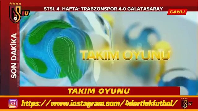 TRABZONSPOR 4-0 GALATASARAY ERMAN TOROĞLU MAÇ SONU YORUM