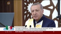 Cumhurbaşkanı Erdoğan'a fahri doktora unvanı