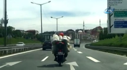 İstanbul'da Tehlikeli Yolculuklar Kamerada