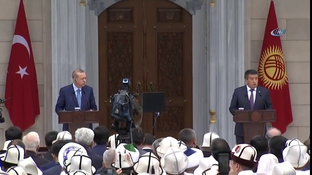 Cumhurbaşkanı Erdoğan, Kırgızistan'daki İmam Serahsi Camii’nin Açılışını Yaptı