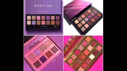 Anastasia Beverly Hills -  Norvina Palette Comparison 