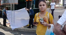 Adana'da İntihar Eden Kadını Simit Yiyerek İzlediler