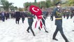 Türkiye Cumhurbaşkanı Erdoğan, Ata Beyit Anıtı'na Çelenk Koydu