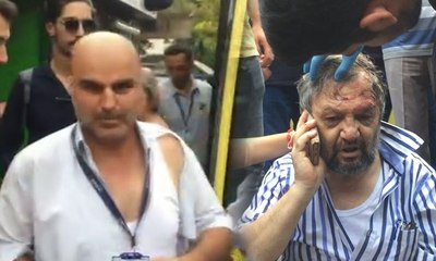 Otobüs şoförü yaşlı adamı darp etti