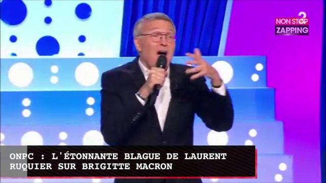 ONPC : l'étonnante blague de Laurent Ruquier sur Brigitte Macron (vidéo)