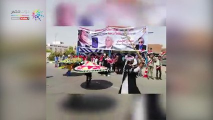 أهالى الخارجة ينظمون احتفالية لاستقبال محافظ الوادى الجديد