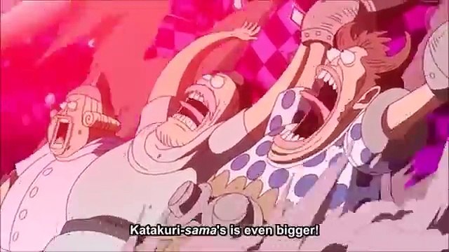 Katakuri Version of Elephant Gun, Gear 3rd Luffy Vs Katakuri - One Piece 852