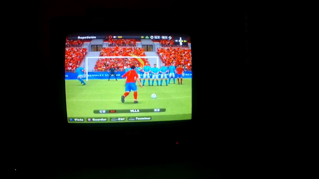 GOL DE FALTA DE VILLA - PES 12