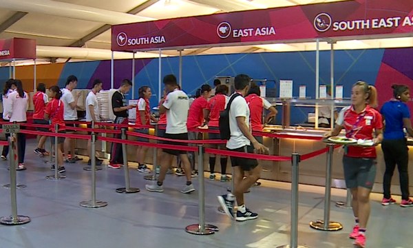 Dining Hall Wisma Kemayoran Non Stop Layani Atlet