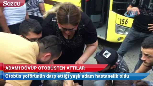 Ücretsiz kartı tanınmayan adamı dövüp otobüsten attılar