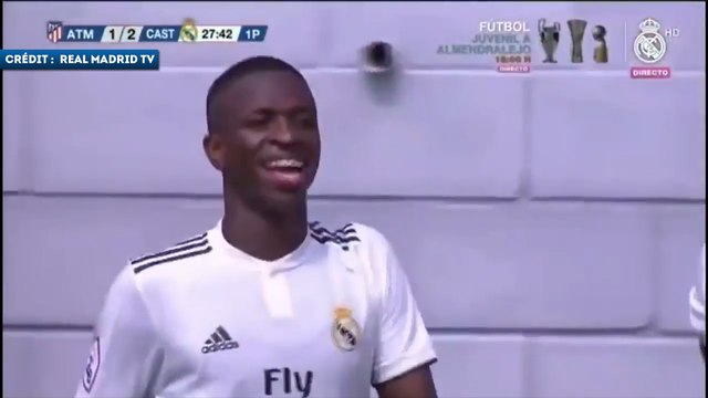 Le but sublime de Vinícius avec le Real Madrid