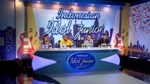 Marsha sukses membawakan lagu Marion Jola - AUDITION 1 - Indonesian Idol Junior 2018